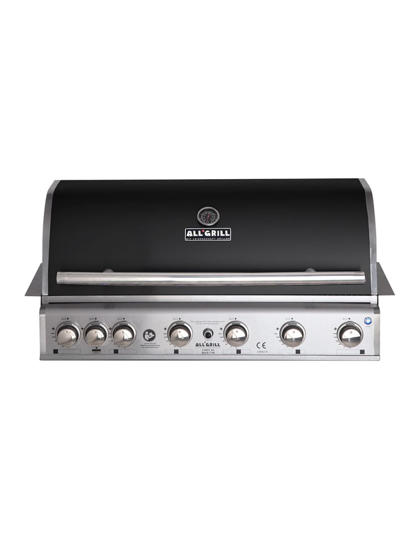 TOP-LINE - ALLGRILL CHEF XL Black - ВГРАДЕН с въздушна система