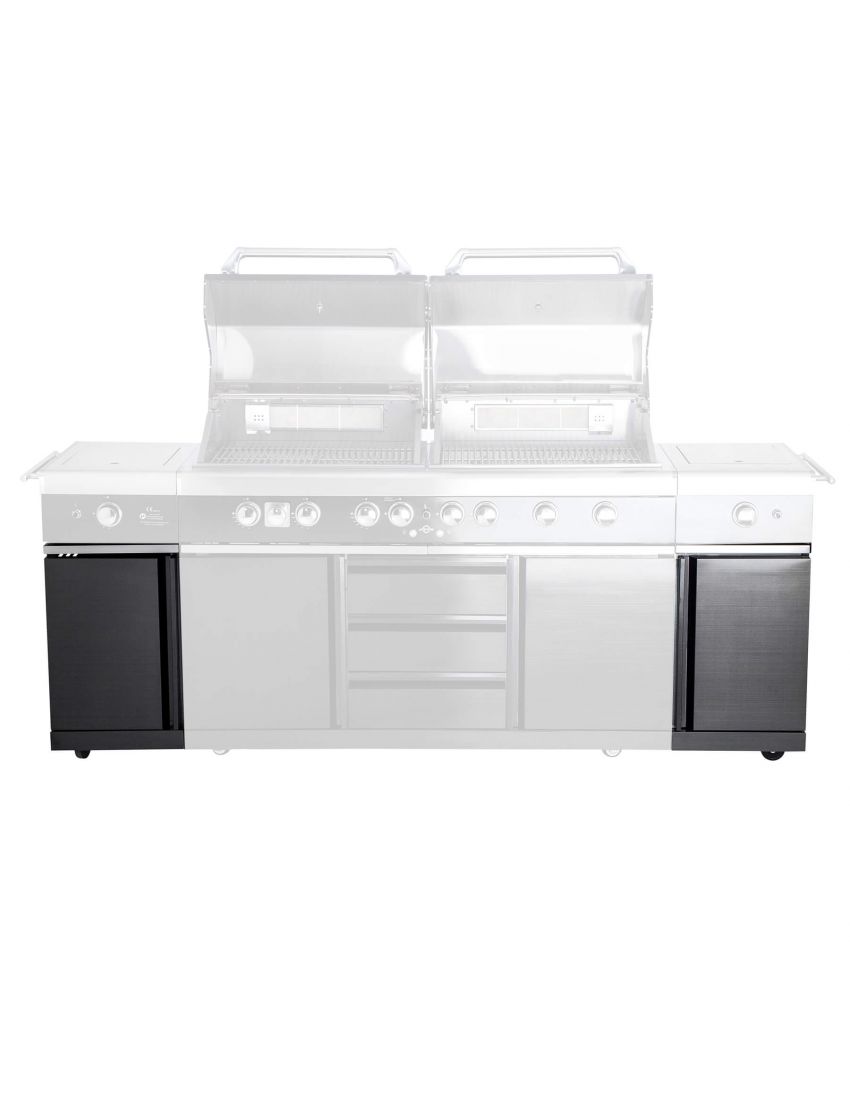 Странични панели отдясно + отляво за ALLGRILL EXTREM light -BLACK- 100960