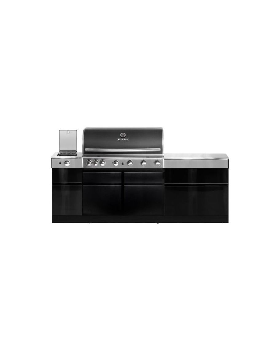 Комбиниран комплект CHEF XL Black за употреба на открито S11 ALLGRILL чекмедже за мазнини за модулна кухня CHEF S Black ALLGRILL чекмедже за мазнини за модулна кухня CHEF S Black S11