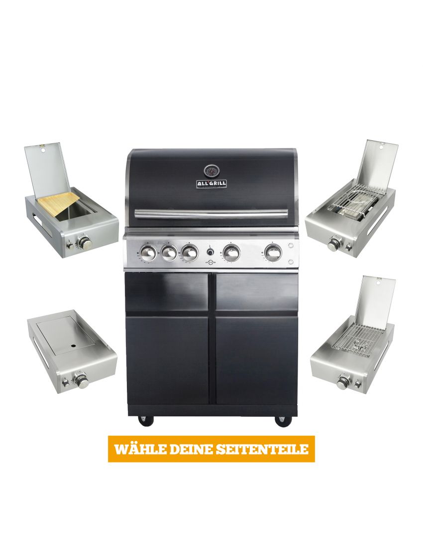 MODULAR-TOP-LINE-ALLGRILL CHEF L BLACK - базов модел-