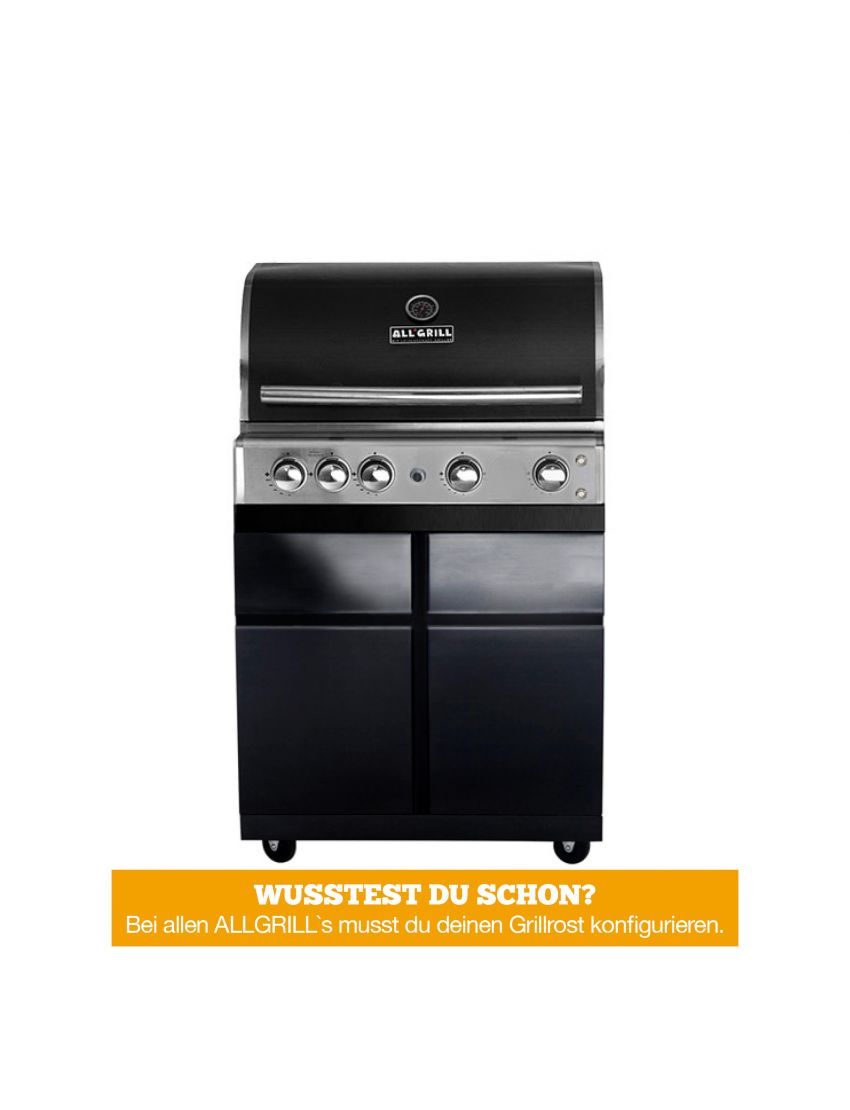 MODULAR-TOP-LINE-ALLGRILL CHEF L BLACK Кухня на открито - основен модел-