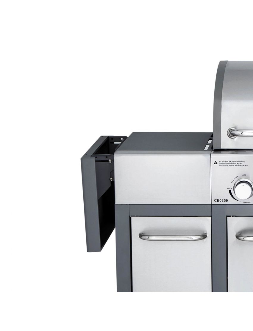 Комплект странични масички, сиви, за ALLGRILL Major 100399